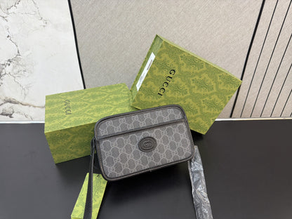 GUCCI GG SUPREME MINI SHOULDER BAG – FULL SET – 1:1 HIGH END