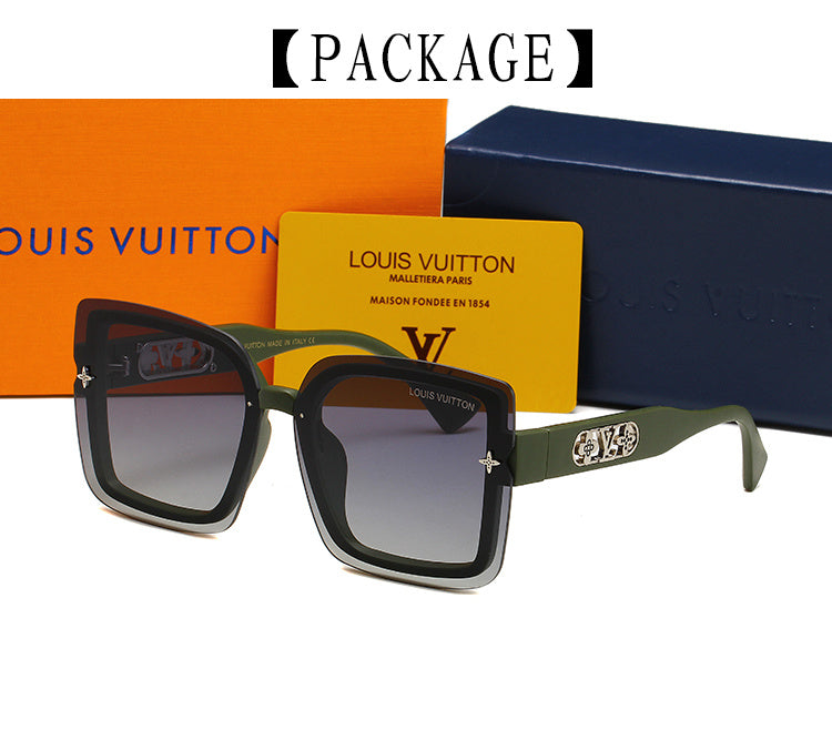 LOUIS VUITTON LV AURA SQUARE SUNGLASSES – FULL SET – 1:1 HIGH END