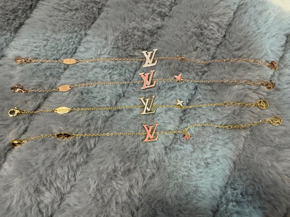 LOUIS VUITTON ICONIC ENAMEL BRACELET – Full Set  - 1:1 HIGH END