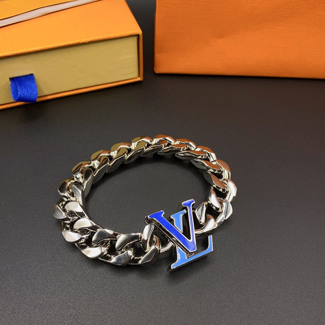 LOUIS VUITTON COLLIER LV BRACELET/NECKLACE  – Full Set  - 1:1 HIGH END
