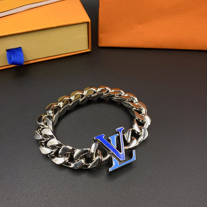 LOUIS VUITTON COLLIER LV BRACELET/NECKLACE  – Full Set  - 1:1 HIGH END