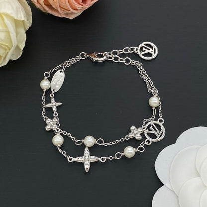 LOUIS VUITTON IDYLLE BLOSSOM NECKLACE / BRACELET – Full Set - 1:1 HIGH END