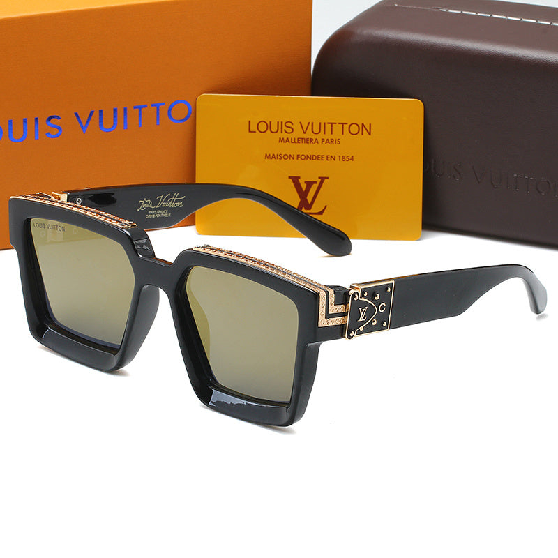 LOUIS VUITTON OVERSIZED SQUARE SUNGLASSES – FULL SET – 1:1 HIGH END