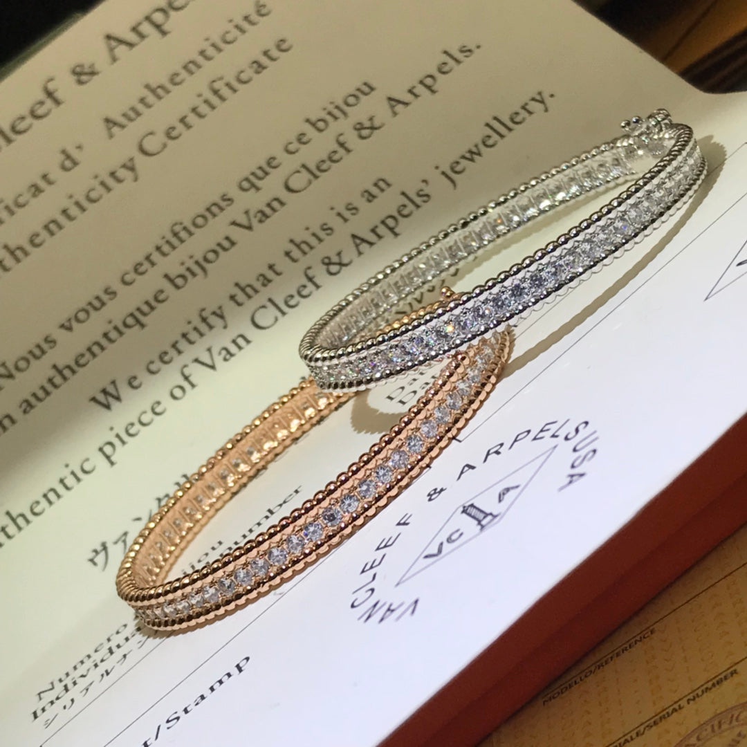 VAN CLEEF&ARPELS PERLÉE DIAMONDS – Full Set  - 1:1 HIGH END