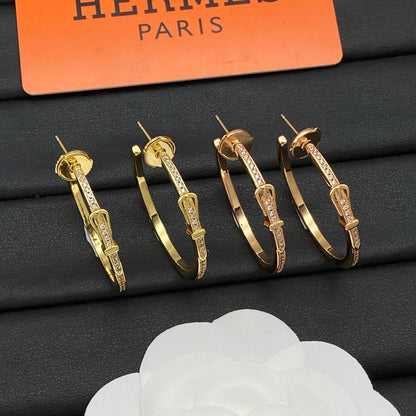 HERMÈS KELLY HOOP EARINGS – Full Set - 1:1 HIGH END