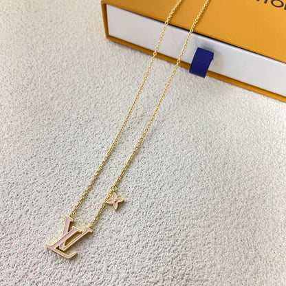 LOUIS VUITTON ICONIC ENAMEL NECKLACE – Full Set  - 1:1 HIGH END