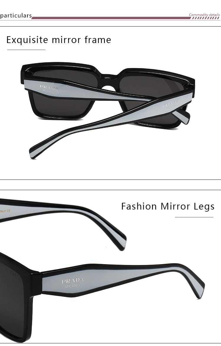 PRADA RECTANGULAR SUNGLASSES – FULL SET – 1:1 HIGH END