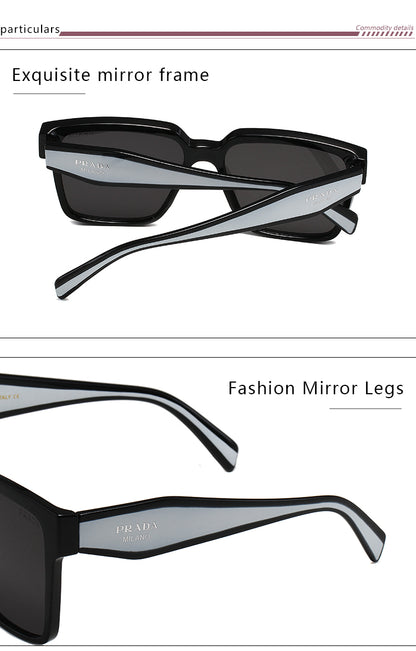 PRADA RECTANGULAR SUNGLASSES – FULL SET – 1:1 HIGH END
