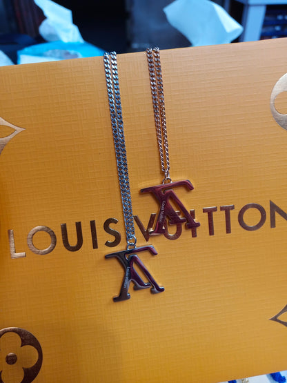 LOUIS VUITTON UPDOWN SIDE NECKLACE – Full Set  - 1:1 HIGH END
