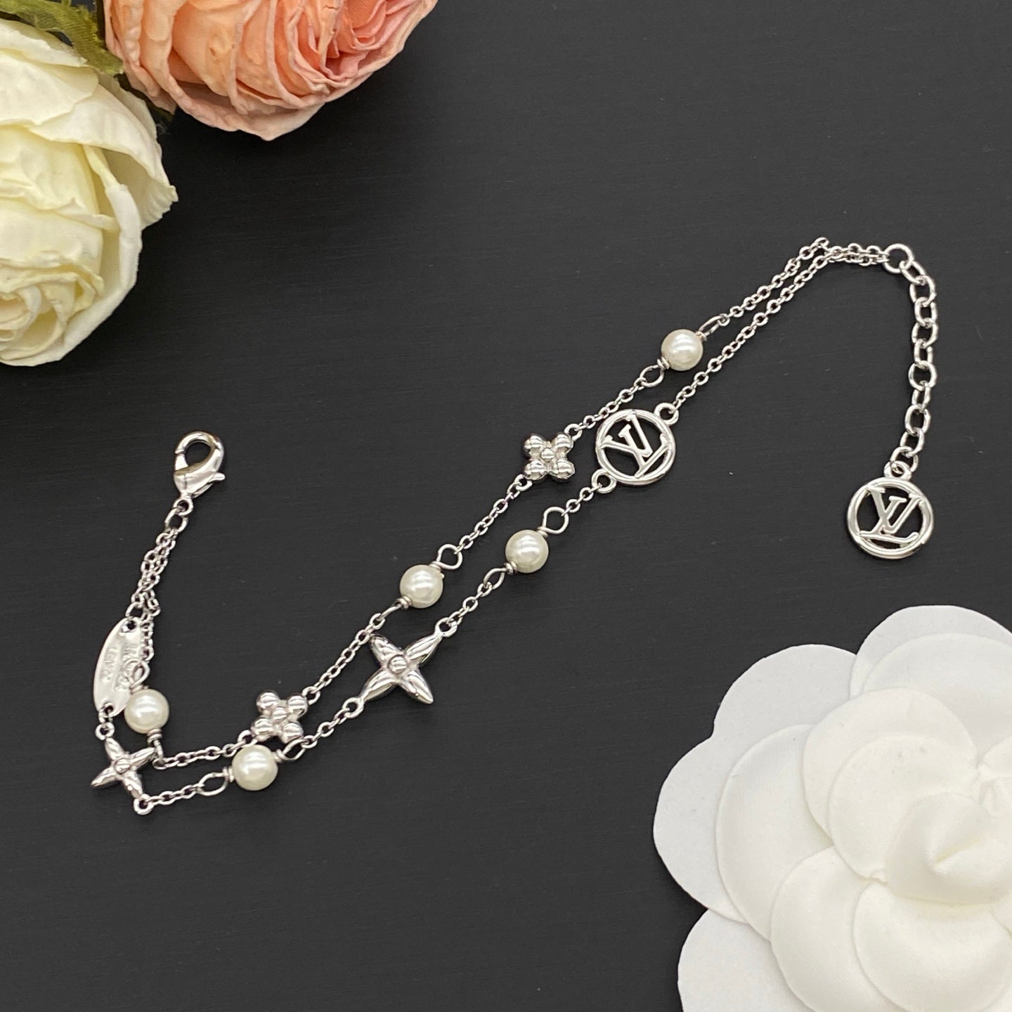 LOUIS VUITTON IDYLLE BLOSSOM NECKLACE / BRACELET – Full Set - 1:1 HIGH END
