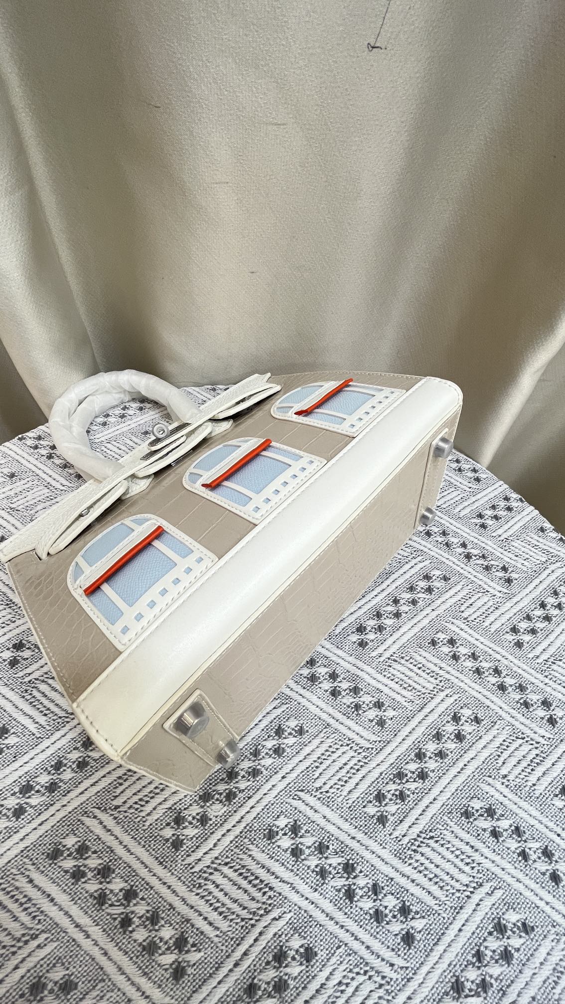 HERMÈS BIRKIN Hermès "Snow" Faubourg Birkin Sellier 30 Neige Matte Alligator Palladium Hardware Limited Edition  - 1:1 HIGH END