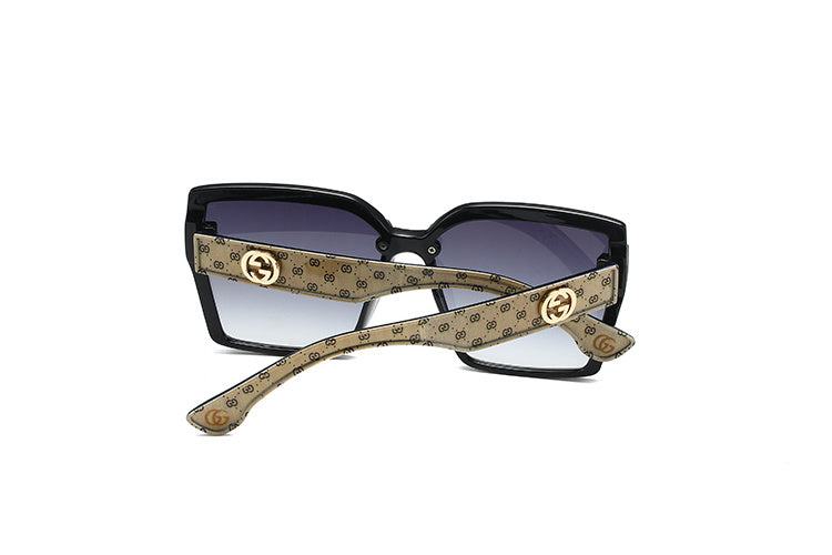 GUCCI OVERSIZED GEOMETRIC SUNGLASSES – FULL SET – 1:1 HIGH END