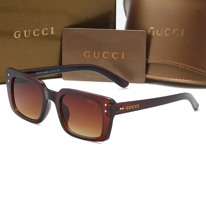 GUCCI RECTANGULAR SUNGLASSES – FULL SET – 1:1 HIGH END