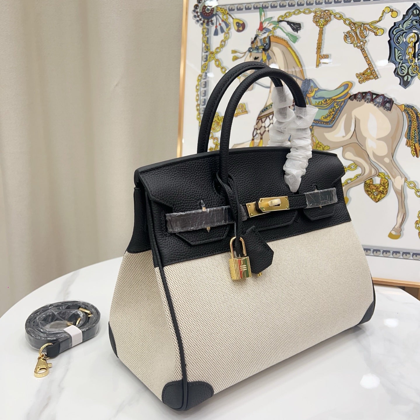 HERMÈS BIRKIN FRAY SWIFT 30CM TASCHE - 1:1 HIGH END