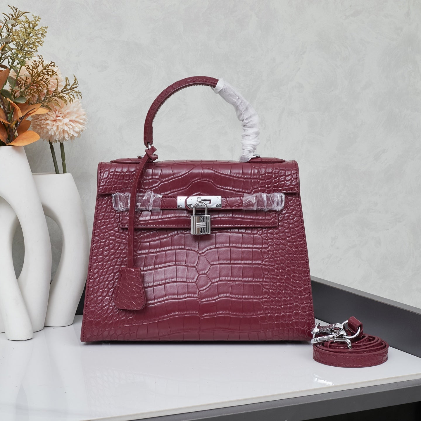 HERMÈS KELLY 28CM CROCODILE JaneFinds - 1:1 HIGH END