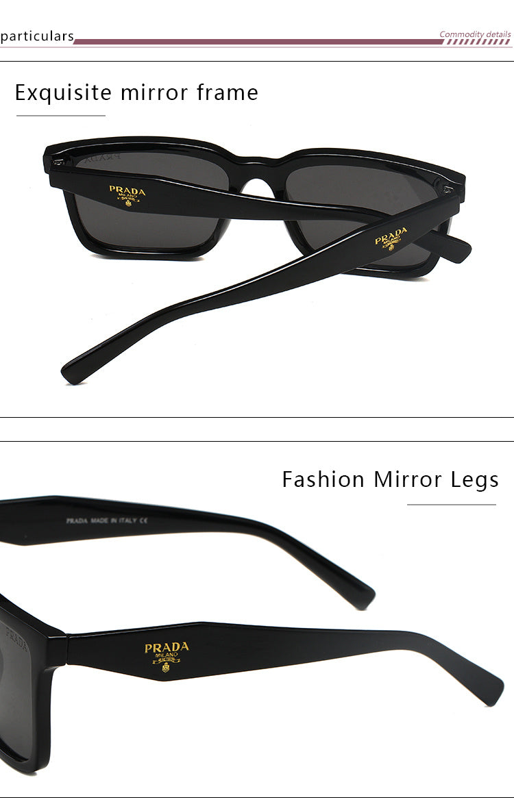 PRADA RECTANGULAR OPTICAL GLASSES – FULL SET – 1:1 HIGH END