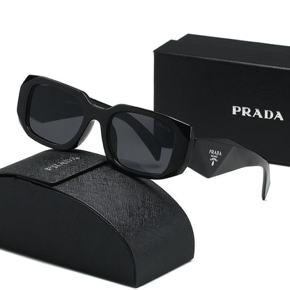 PRADA GEOMETRIC SUNGLASSES – FULL SET – 1:1 HIGH END