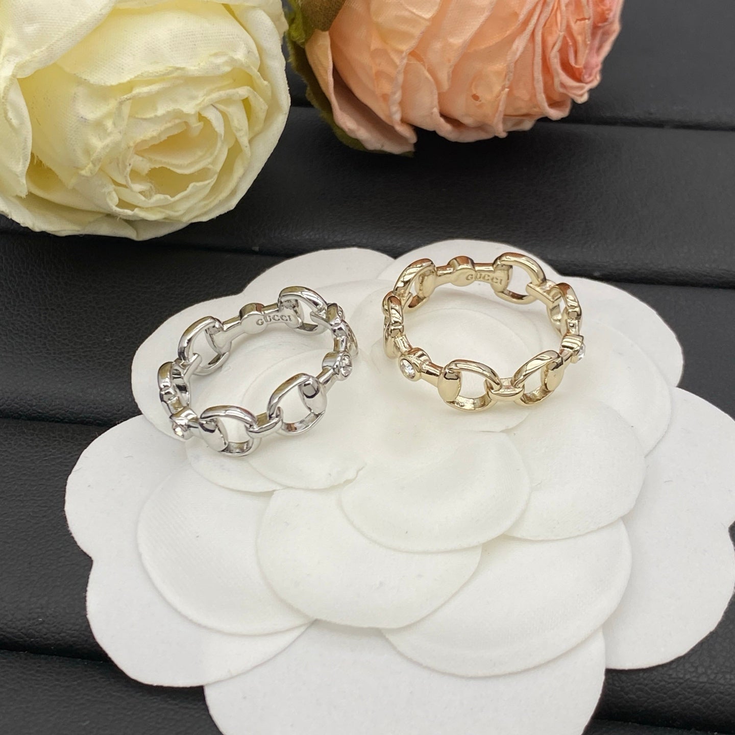GUCCI HORSEBIT RING – Full Set - 1:1 HIGH END