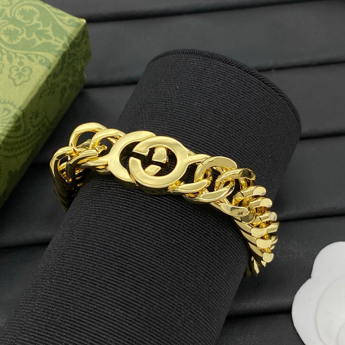 GUCCI INTERLOCKING G CHAIN BRACELET – FULL SET - 1:1 HIGH END