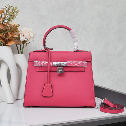 HERMÈS SCHULTERTASCHE KELLY 28CM FEU RETOURNE SILVER - 1:1 HIGH END