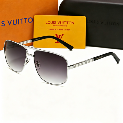 LOUIS VUITTON AVIATOR SUNGLASSES – FULL SET – 1:1 HIGH END