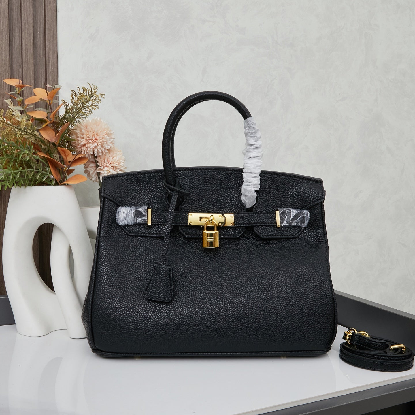 HERMÈS BIRKIN 30 EPSOM GRIS ASPHALT HAND TASTHE - 1:1 HIGH END