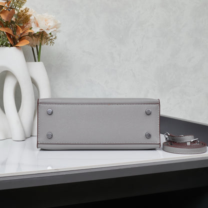 HERMÈS SCHULTERTASCHE KELLY 28CM FEU RETOURNE SILVER - 1:1 HIGH END