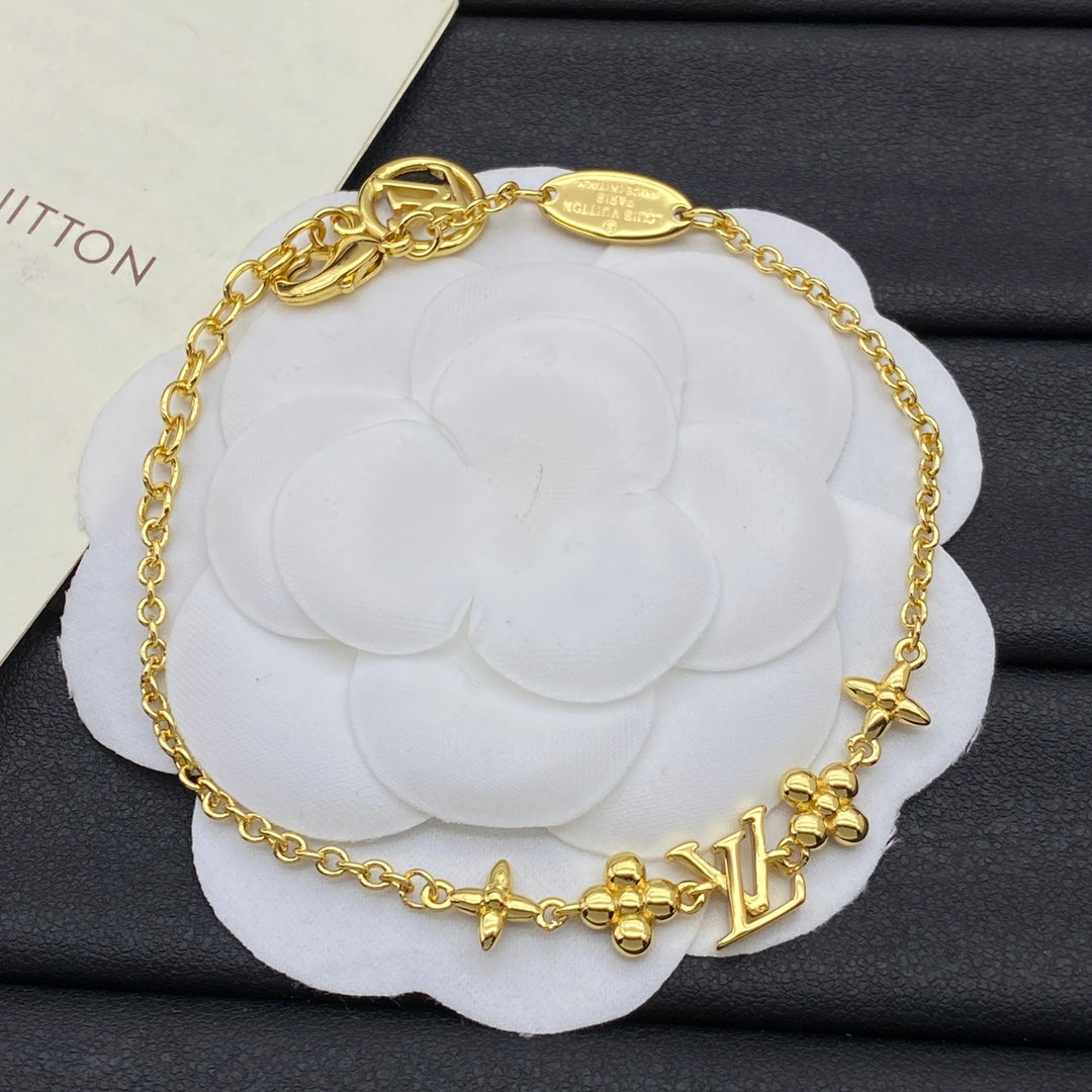 LOUIS VUITTON LOUISETTE SIGNATURE BRACELET – Full Set  - 1:1 HIGH END