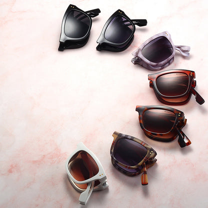BURBERRY FOLDING SUNGLASSES – FULL SET – 1:1 HIGH END