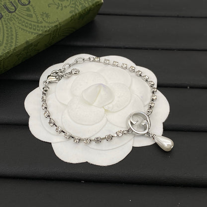 GUCCI GG MARMONT CRYSTAL BRACELET – Full Set - 1:1 HIGH END