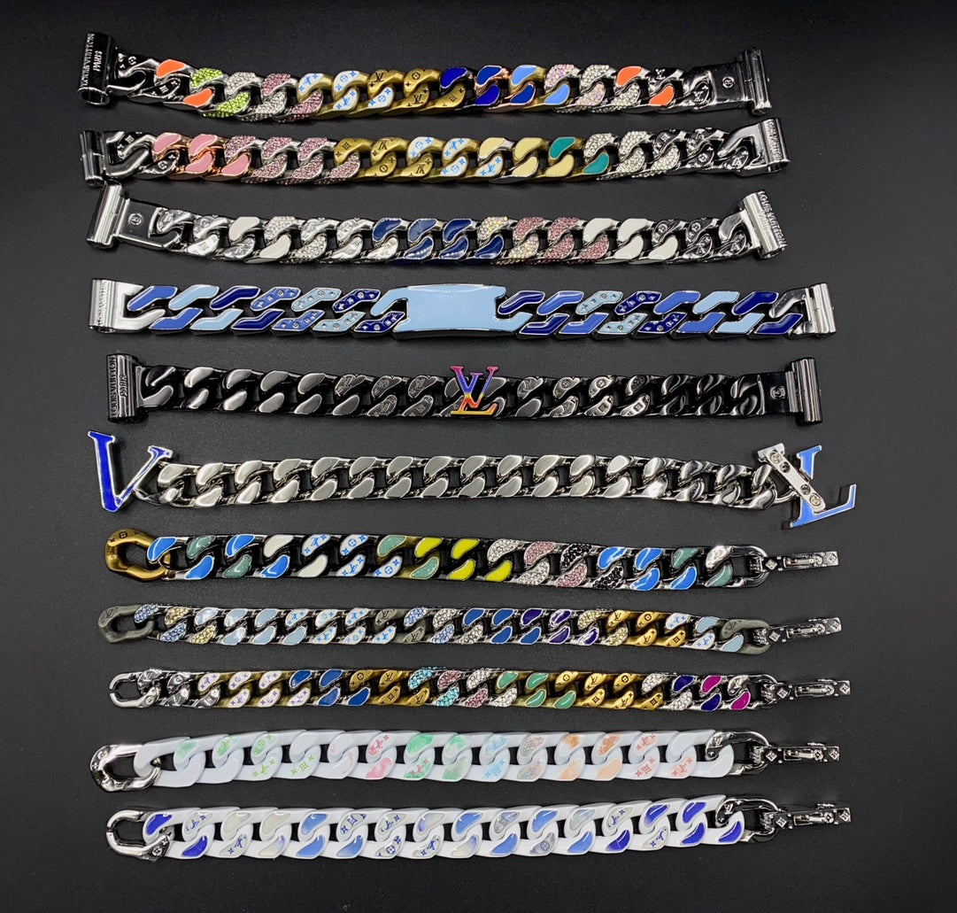 LOUIS VUITTON CHAIN BRACELET – Full Set  - 1:1 HIGH END