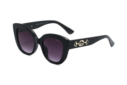GUCCI ROUND CAT EYE SUNGLASSES – FULL SET – 1:1 HIGH END