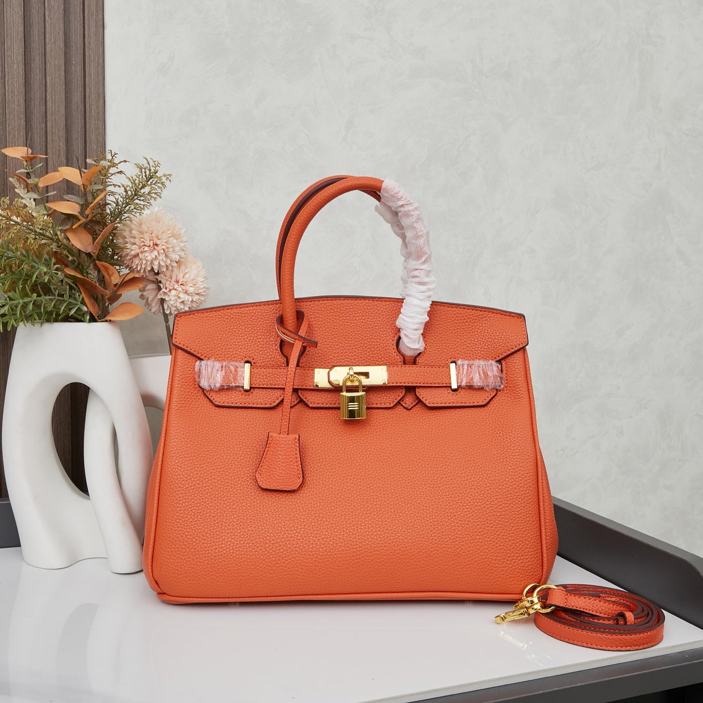 HERMÈS BIRKIN 30 EPSOM GRIS ASPHALT HAND TASTHE - 1:1 HIGH END