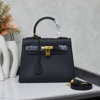 HERMÈS 25CM KELLY SELLIER ORANGE EPSOM LEATHER GOLD HARDWARE - 1:1 HIGH END