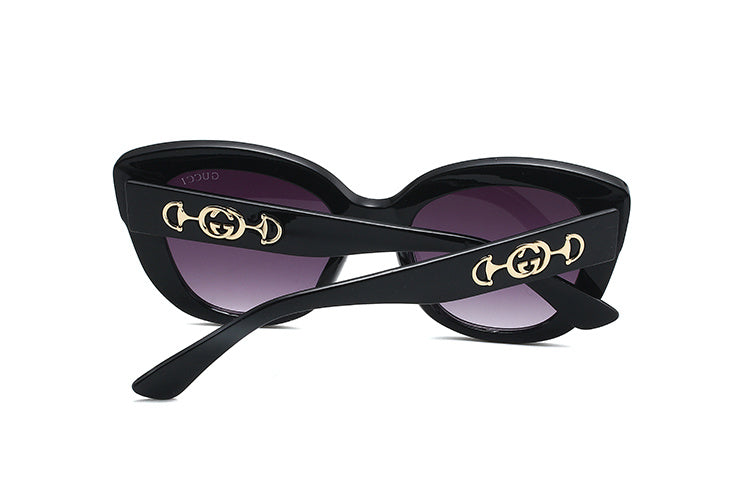 GUCCI ROUND CAT EYE SUNGLASSES – FULL SET – 1:1 HIGH END