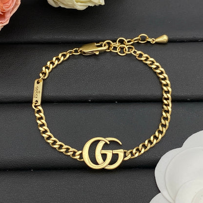GUCCI GG MARMONT CHAIN BRACELET – Full Set - 1:1 HIGH END