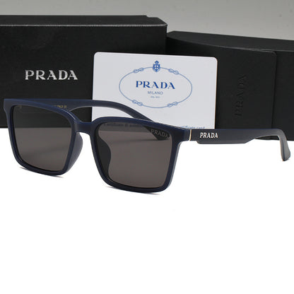 PRADA RECTANGULAR LOGO SUNGLASSES – FULL SET – 1:1 HIGH END
