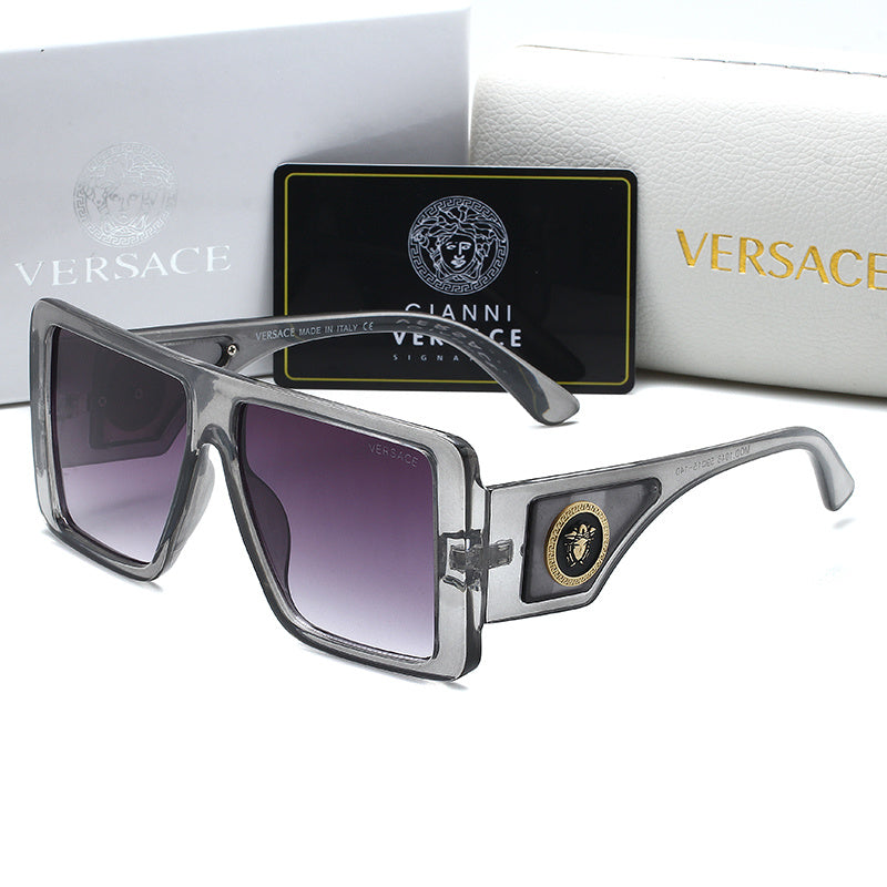 VERSACE OVERSIZED SQUARE SUNGLASSES – FULL SET – 1:1 HIGH END