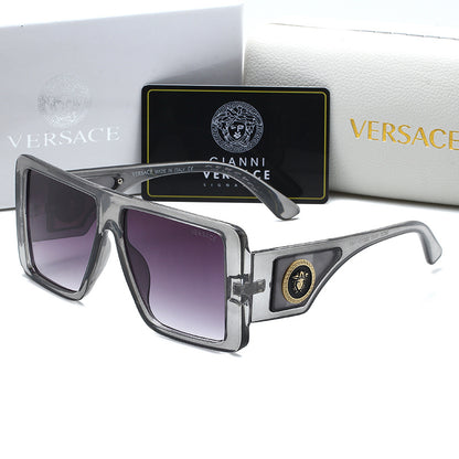 VERSACE OVERSIZED SQUARE SUNGLASSES – FULL SET – 1:1 HIGH END