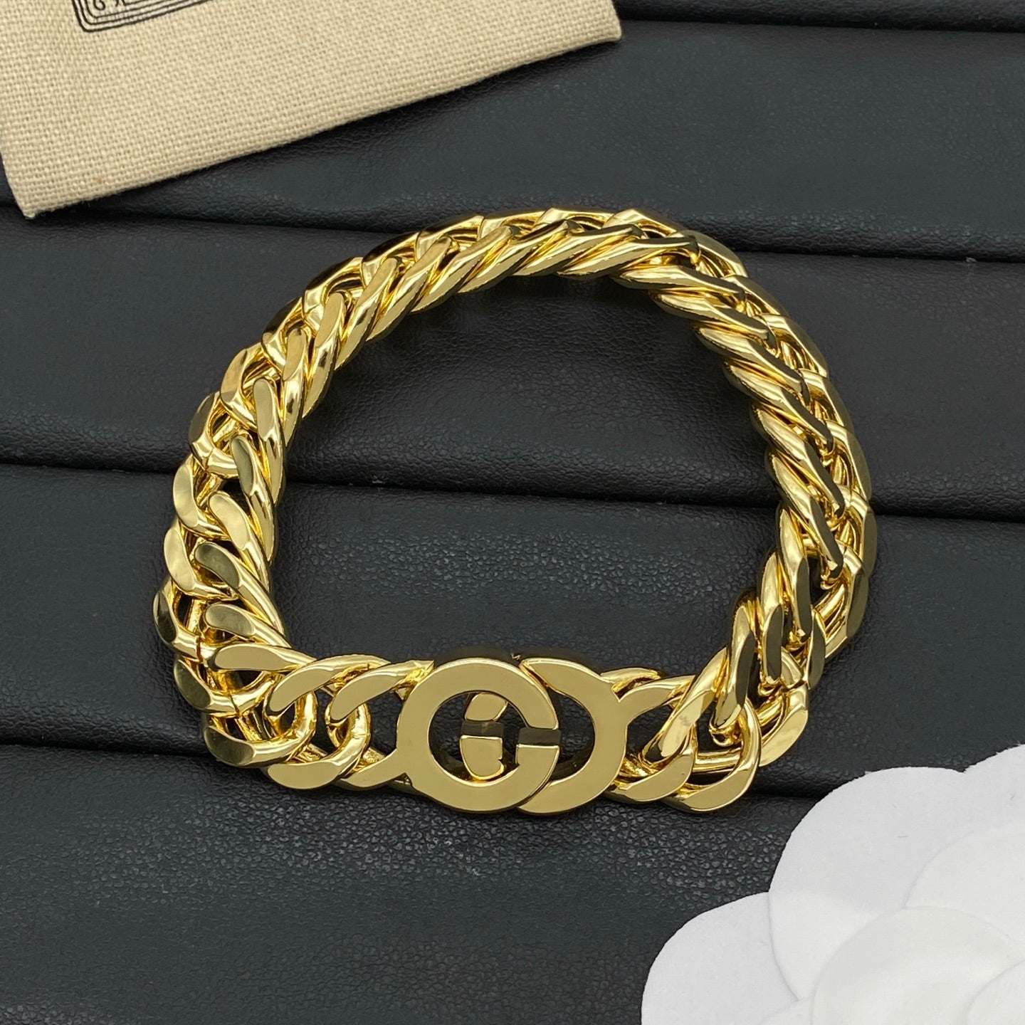 GUCCI INTERLOCKING G CHAIN BRACELET – FULL SET - 1:1 HIGH END