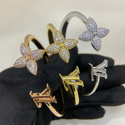 LOUIS VUITTON LOUISETTE SIGNATURE STRASS BRACELET – Full Set  - 1:1 HIGH END