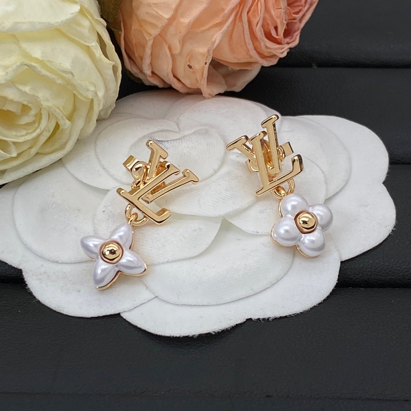 LOUIS VUITTON COLOR BLOSSOM EARRINGS – FULL SET - 1:1 HIGH END