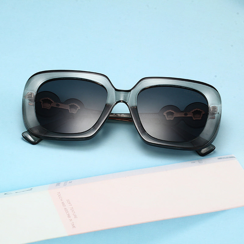 VERSACE OVERSIZED SQUARE SUNGLASSES – FULL SET – 1:1 HIGH END