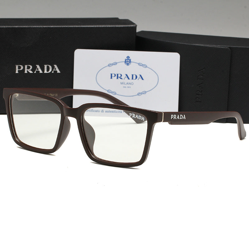 PRADA RECTANGULAR LOGO SUNGLASSES – FULL SET – 1:1 HIGH END