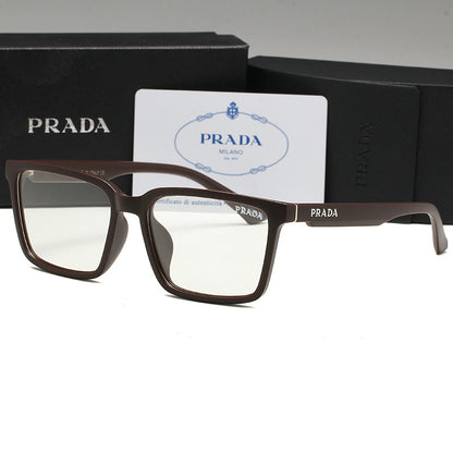 PRADA RECTANGULAR LOGO SUNGLASSES – FULL SET – 1:1 HIGH END