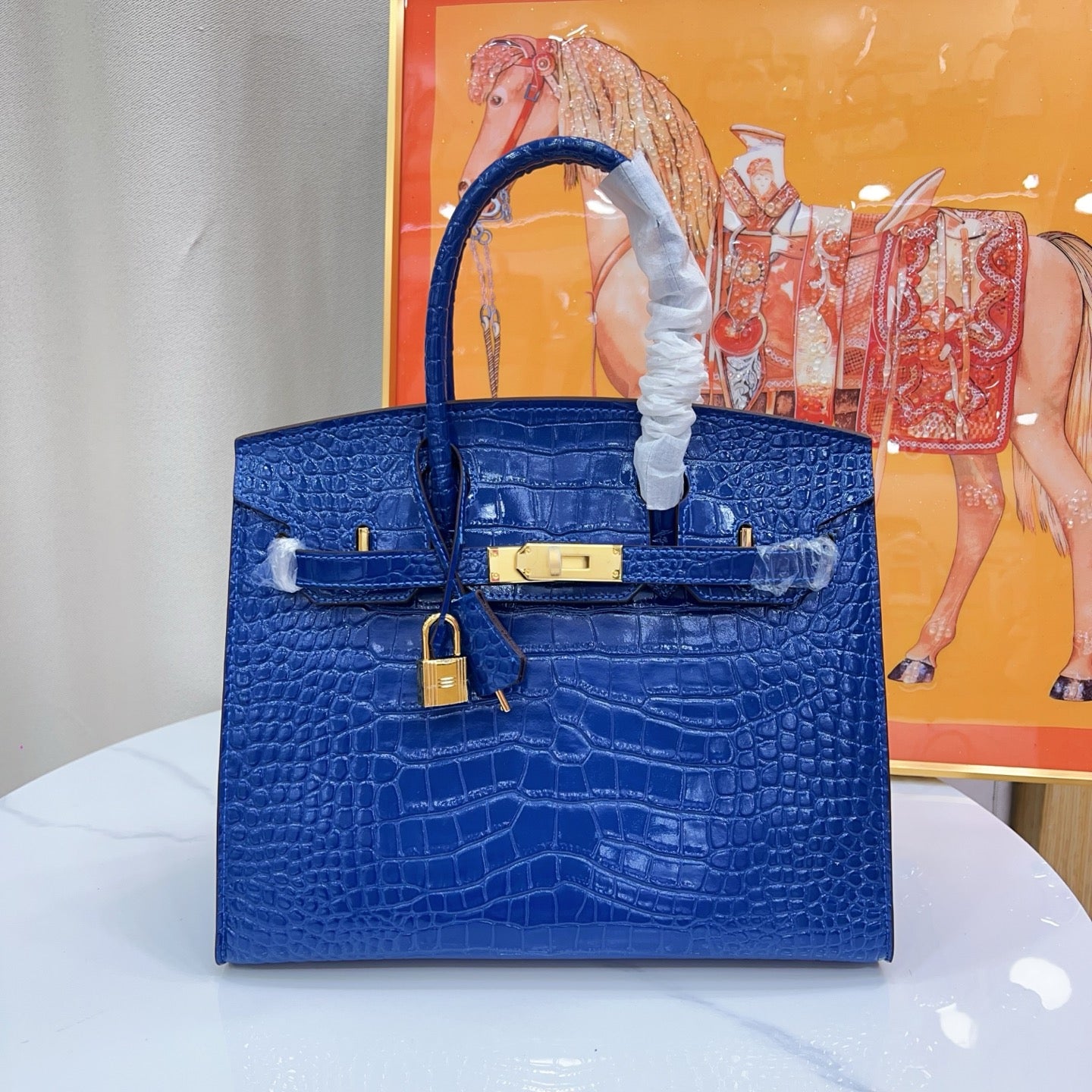HERMÈS BIRKIN 30CM CROCODILE GOLD HARDWARE - 1:1 HIGH END