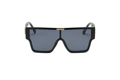 VERSACE OVERSIZED SHIELD SUNGLASSES – FULL SET – 1:1 HIGH END