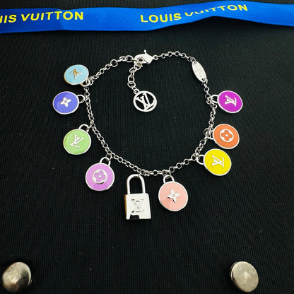 LOUIS VUITTON CONFETTI NECKLACE / BRACELET – Full Set - 1:1 HIGH END