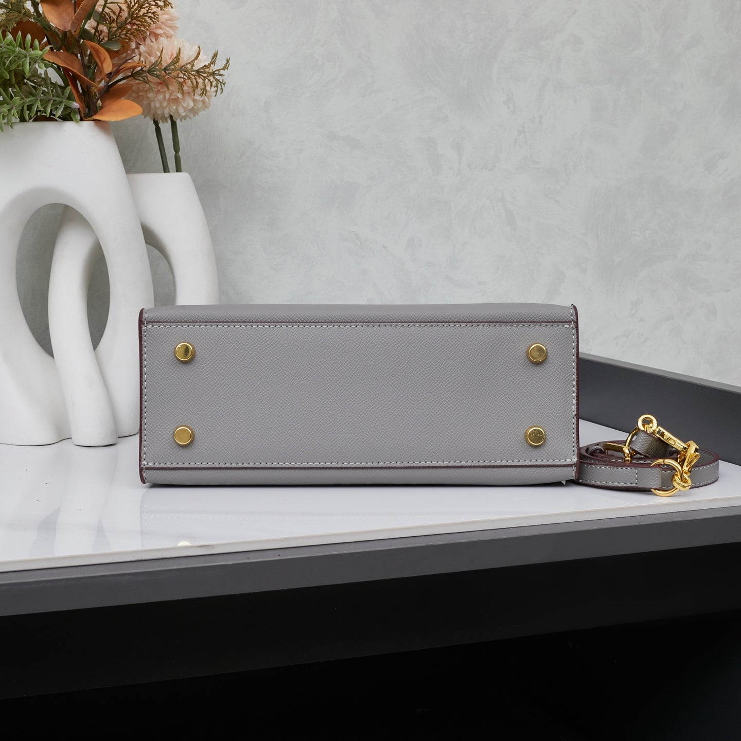 HERMÈS 25CM KELLY SELLIER ORANGE EPSOM LEATHER GOLD HARDWARE - 1:1 HIGH END