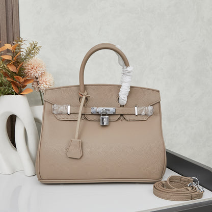 HERMÈS BIRKIN 30 EPSOM GRIS ASPHALT HAND TASTHE - 1:1 HIGH END